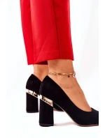 Semišové lodičky Lewski model 21571469 Černé - Boto