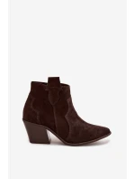 Kožené kožené boty Z model 22035877 - Zazoo Kožené kožené boty Z model 22035877 - Zazoo