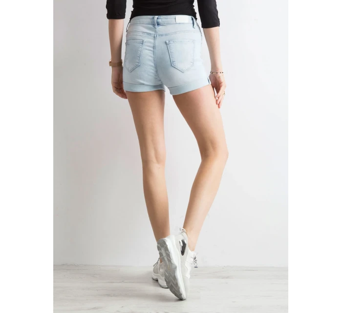 Šortky JMP SN Z1119.16 svetlo modrá