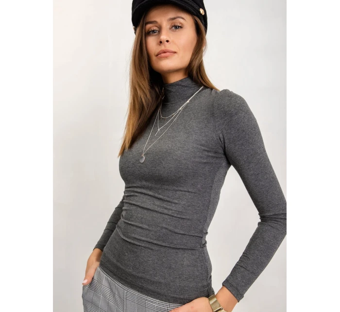 Blúzka RV BZ 5210.19 tmavo šedá