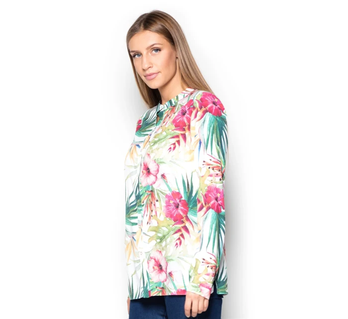 Košeľa s dlhým rukávom model 63916 Katrus