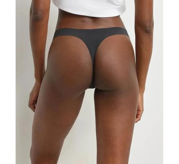 Dámske tangá DIM INVISIBLE SEXY THONG - DIM - čierne
