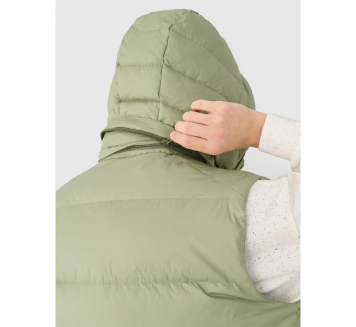 Pánska páperová košeľa bez rukávov s prírodnou výplňou 4F 4FWAW24TVJAM148-43S