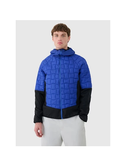 Pánska treková bunda 4F 4FWSS25TTJAM697-36S s Primaloftom Black