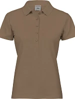 Tee Jays TJ 145 Dámske luxusné polo tričko z hrubého strečového piqué 18.0145 wood
