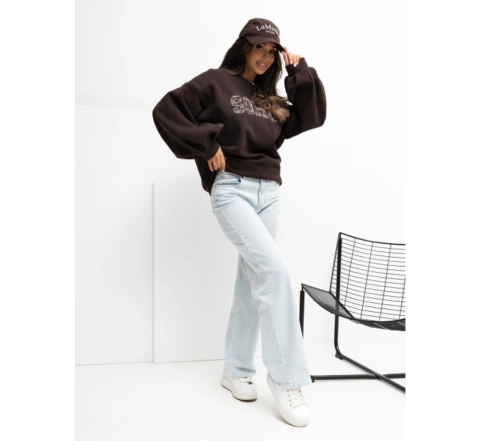 Bluza RV BL model 21777655 ciemny brązowy - FPrice