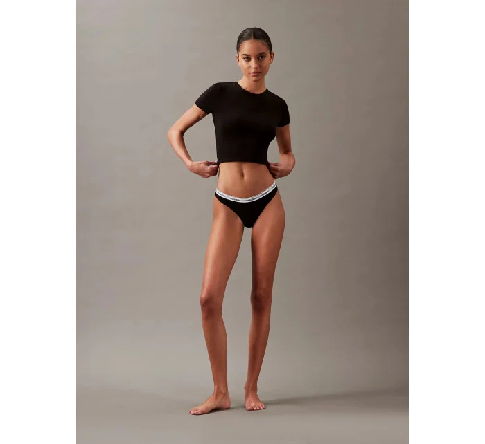 Dámske tangá 000QD5043E UB1 black- Calvin Klein Dámske tangá 000QD5043E UB1 black- Calvin Klein
