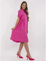 Dámske šaty MI SK A2275.09 vo farbe fuchsiovej – FPrice Dámske šaty MI SK A2275.09 vo farbe fuchsiovej – FPrice