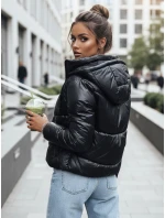 Dámska prešívaná bunda LOLAROSE black FashionStreet TY3684