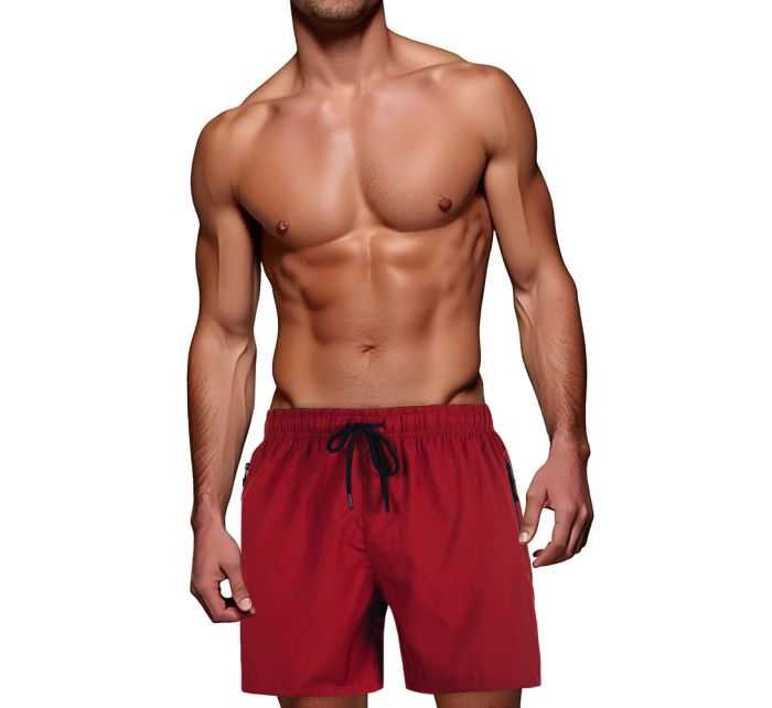 FashionStreet pánske bordové šortky SX2536