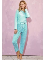 Taro Abi 3217 long/r S-XL Z24/25 dámske pyžamo