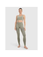 Dámske bezšvové legíny na jogu a pilates 4F 4FWAW25TFTIF407-41A Dámske bezšvové legíny na jogu a pilates 4F 4FWAW25TFTIF407-41A