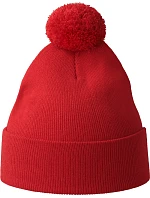 WindS Pletená čepice s bambulí red model 22450561 - Atlantis Headwear WindS Pletená čepice s bambulí red model 22450561 - Atlantis Headwear