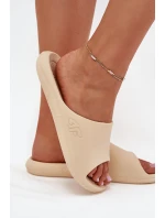 Dámské Pantofle Béžové model 21702223 - 4F