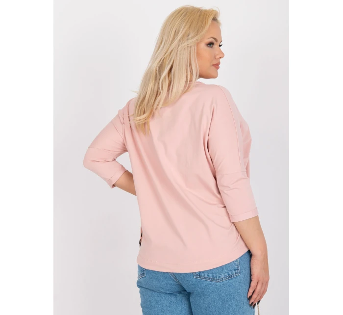 Blúzka RV BZ 7500.28X svetlo ružová Blúzka RV BZ 7500.28X svetlo ružová