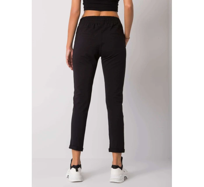 Spodnie dresowe RV DR model 21126985 czarny - FPrice Spodnie dresowe RV DR model 21126985 czarny - FPrice