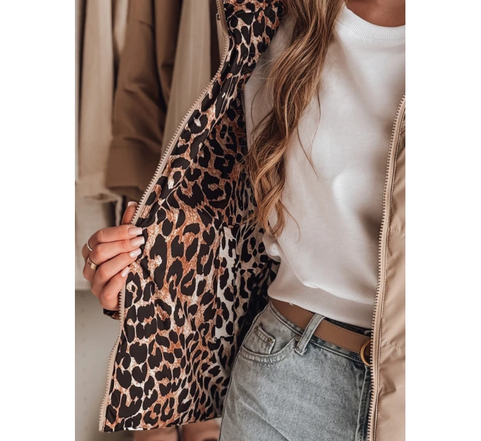 Dámská oboustranná přechodná bunda béžová Dstreet model 21986925 - FashionStreet