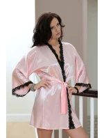 Dámský župan Viola light pink - DKAREN