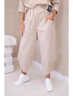 Súprava nových béžových teplákov Punto Súprava nových béžových teplákov Punto