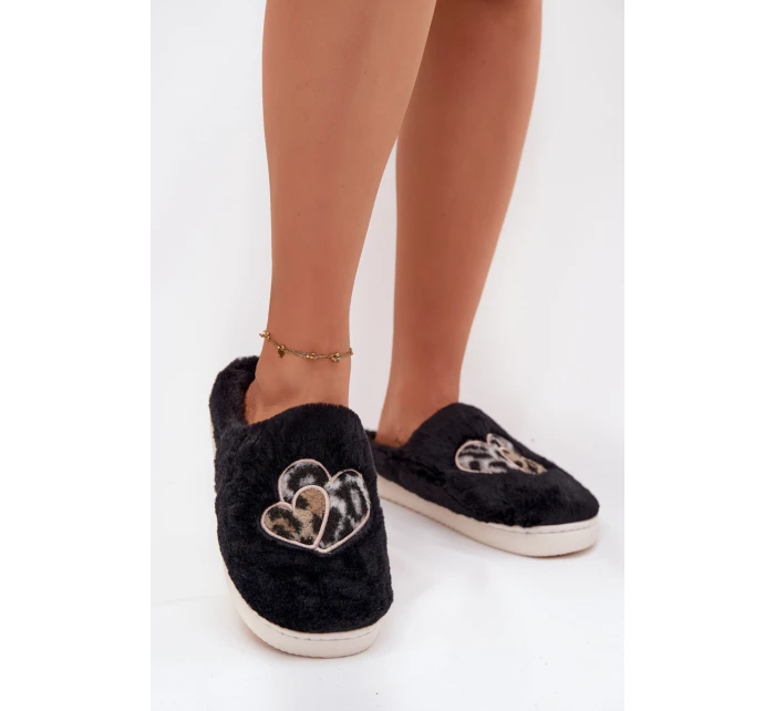 Kožešinové pantofle se černé model 21772538 - Boto Kožešinové pantofle se černé model 21772538 - Boto