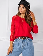 Blúzka TP BZ 5476.55 červená - Rue Paris