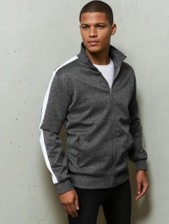 Pánská tmavě šedá mikina na zip Dstreet model 21967985 - FashionStreet