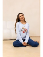 Dámské pyžamo model 21236343 long/r Z25/26 - Regina
