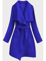 Dámsky minimalistický chrpový kabát (747ART)