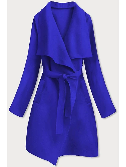 Dámsky minimalistický chrpový kabát (747ART)