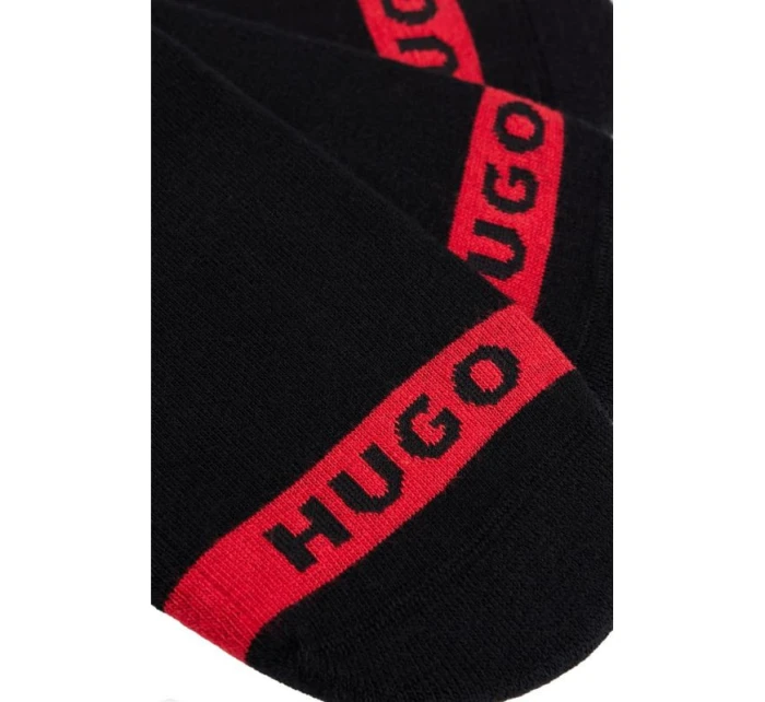 HUGO 3P LC Dlhé ponožky čierne (50514916-001)