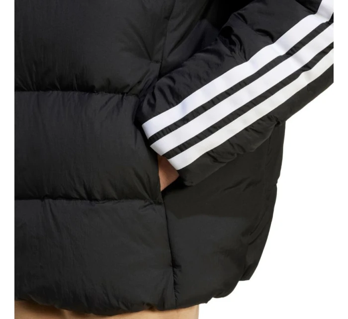 Adidas Essentials Climawarm 3 Stripes Puffer Hooded M JM4165 Pánska bunda