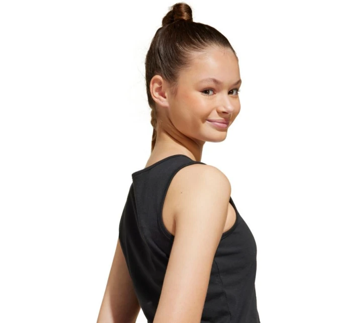 Detské tričko adidas Essentials čierne JC9732 Detské tričko adidas Essentials čierne JC9732