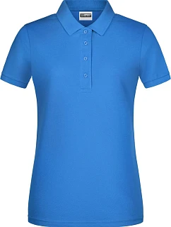 Dámské piqué polo z bio bavlny 02. cobalt model 22534258 - Daiber