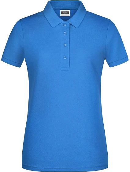 Daiber 8009 Dámske piqué polo z bio bavlny 02.8009 kobaltová Daiber 8009 Dámske piqué polo z bio bavlny 02.8009 kobaltová
