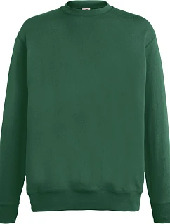 Fruit of the Loom Lightweight Set-In Sweat Pánská mikina 16.2156 bottle green