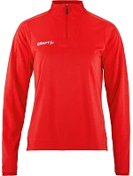 Craft Teamwear Evolve 2.0 Half Zip W Dámska tréningová bunda so zipsom na 1/4 dĺžky 82.4761 jasne červená Craft Teamwear Evolve 2.0 Half Zip W Dámska tréningová bunda so zipsom na 1/4 dĺžky 82.4761 jasne červená