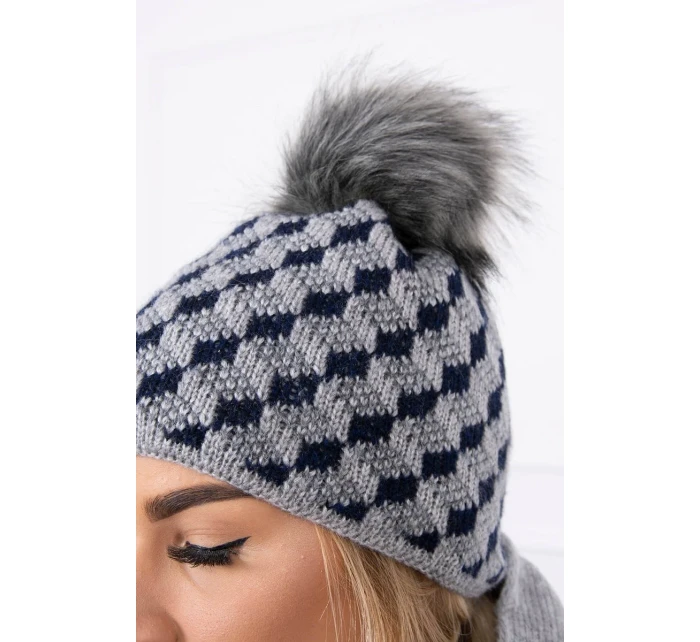 Dámská souprava model 18745412 tmavě šedá - K-Fashion