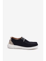 Lekkie Materiałowe Półbuty Damskie McKeylor 96116 Czarne