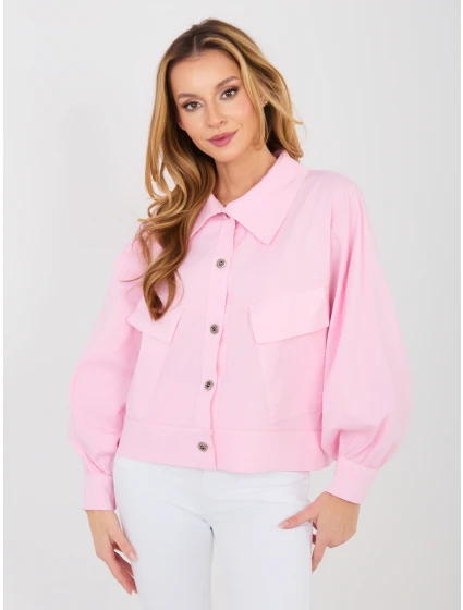 IT KR bunda FL10071.50 svetlo ružová