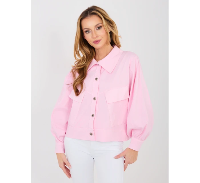 IT KR bunda FL10071.50 svetlo ružová