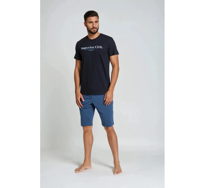 Pyžamo Zed 38366-99X Čierna a grafitová - Henderson