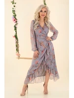 Šedé šaty model 17571198 - Merribel