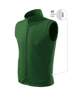 Next fleecová vesta unisex bottle green 06 (štítok značky)