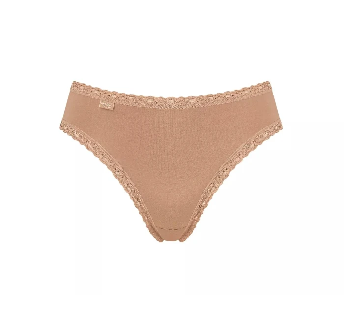 Dámské kalhotky Sloggi 24/7 Cotton Lace Tai C3P hnědé Dámské kalhotky Sloggi 24/7 Cotton Lace Tai C3P hnědé