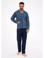 Cornette pyžamo 114/81 dlhé/r S-2XL pánske bez zipsu