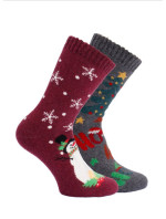 Dámske ponožky WiK 37896 Winter Wonder Land A'2