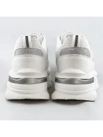 Biele šnurovacie dámske športové topánky (LU-3) Biele šnurovacie dámske športové topánky (LU-3)