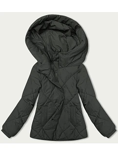Dámská bunda v army barvě pro přechodné období model 21246655 - J.STYLE