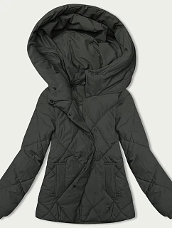Dámská bunda v army barvě pro přechodné období model 21246655 - J.STYLE