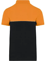WK WK 210 Pracovné polo tričko s piké vzorom 20.W210 čierna/oranžová WK WK 210 Pracovné polo tričko s piké vzorom 20.W210 čierna/oranžová